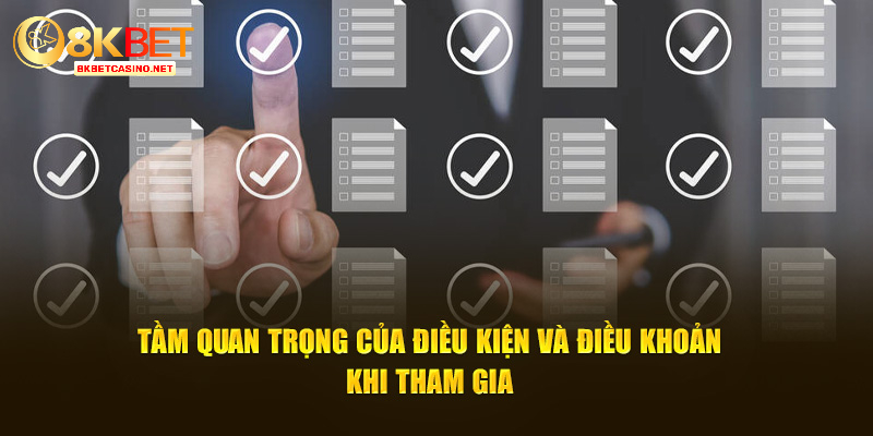 Tầm quan trọng của điều kiện và điều khoản khi tham gia 